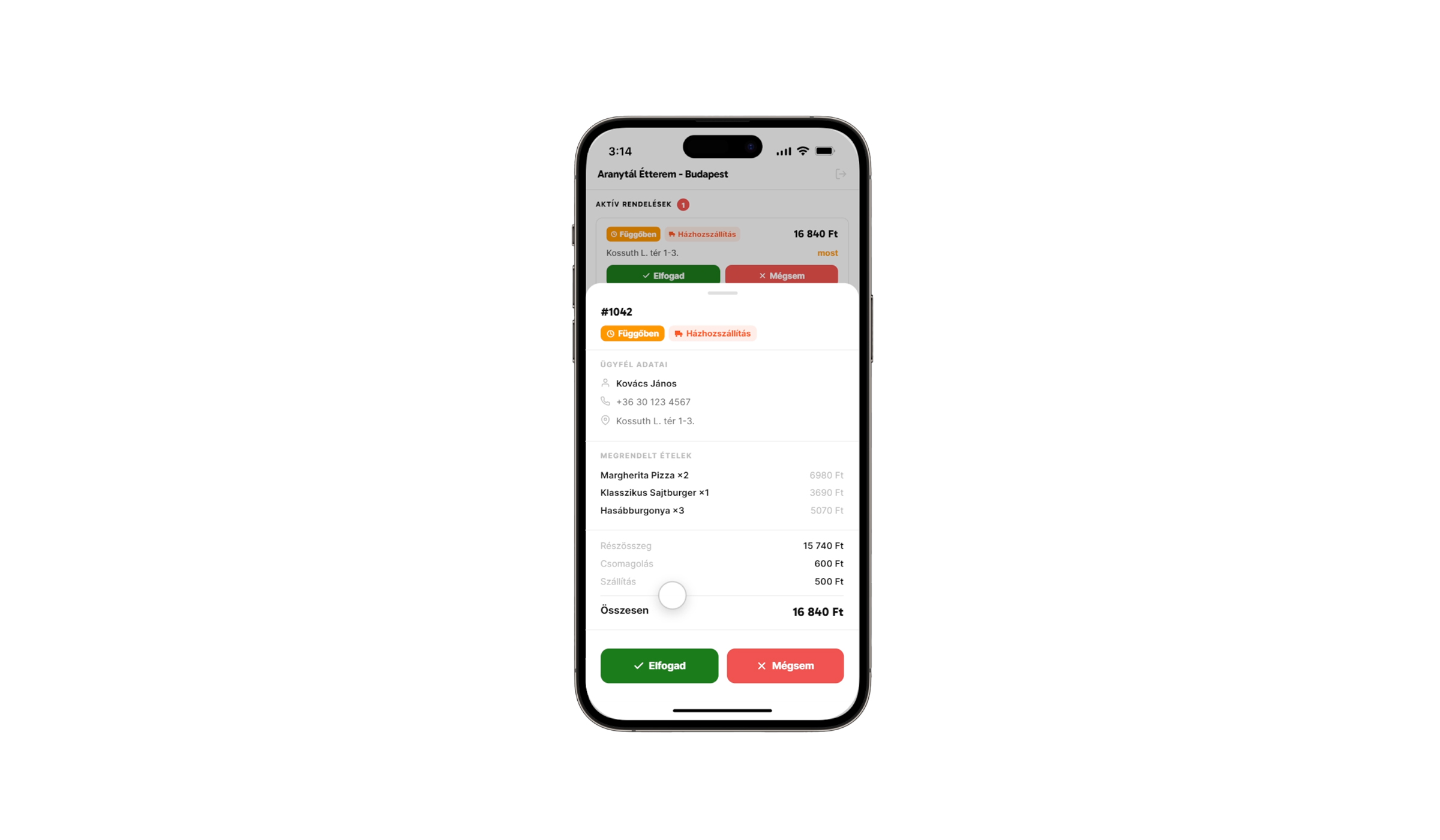 Food Ordering Platform — Admin Dashboard UI/UX Design
