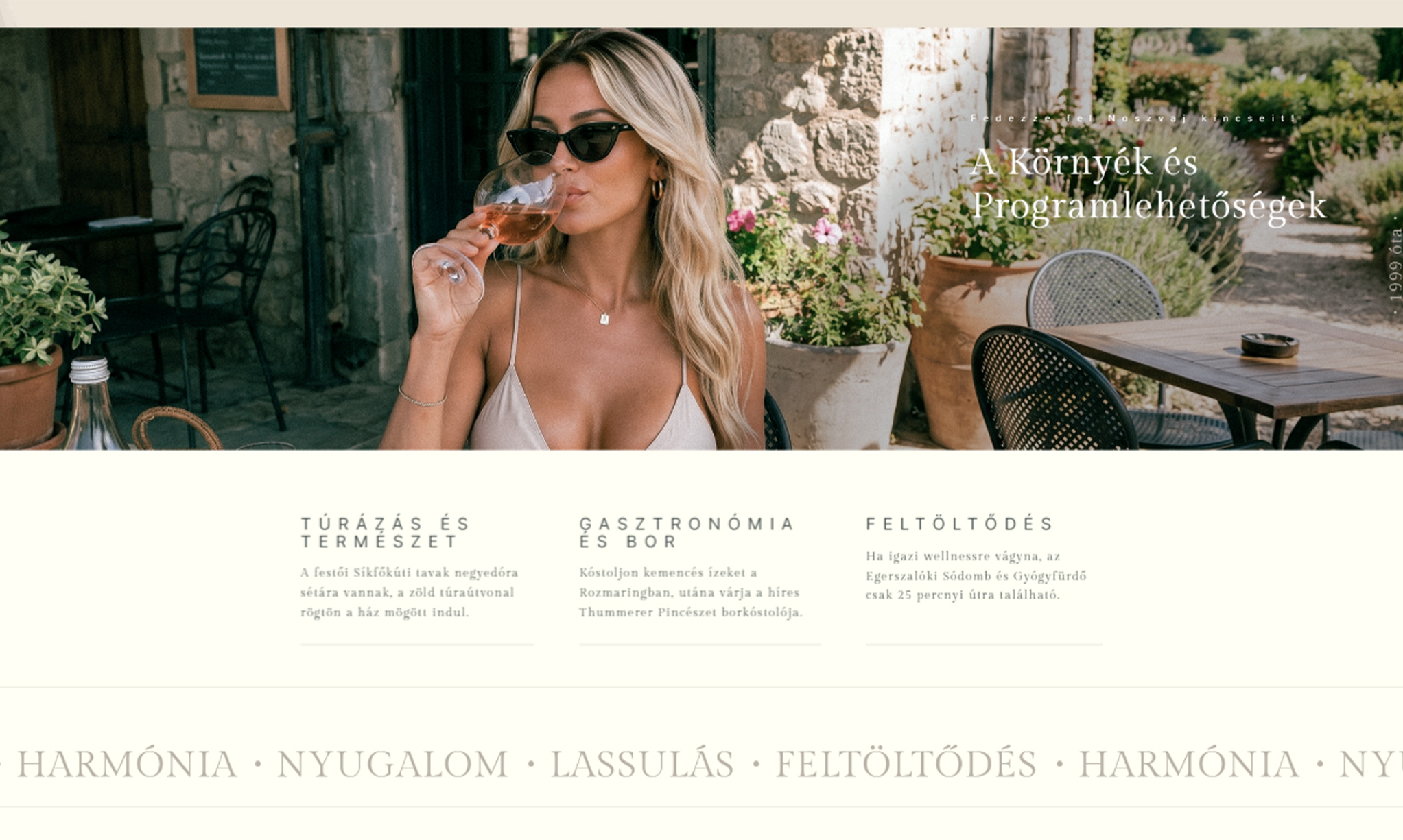 Hospitality Website
